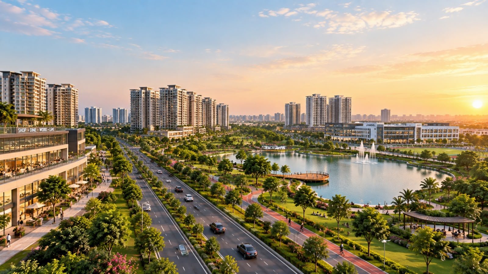 Planned urban development